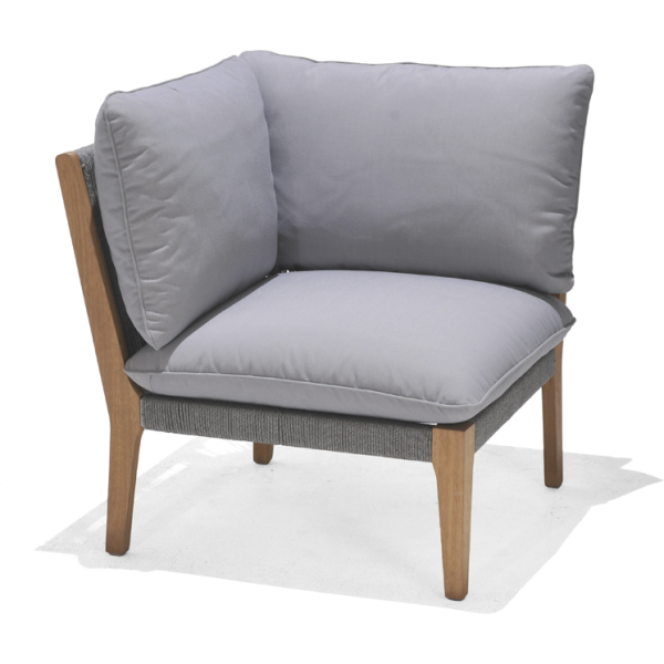 Aura corner chair wcsh 8160 ALU SGY ROP WWL 4R PAR FSC LOT PN67685C