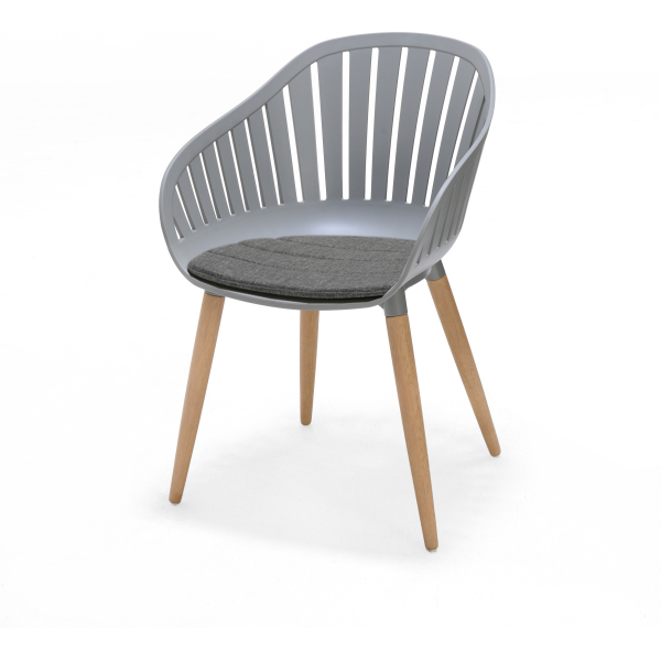 Cannes carver easy chair PAR FSCP LOT PDL GRY PN67416C