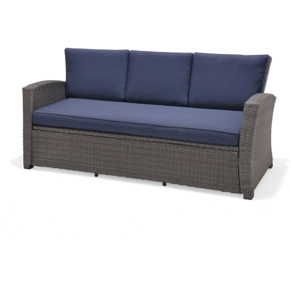 Saigon 3 seater sofa KD wcsh 8899 ALU PTN COB 7B
